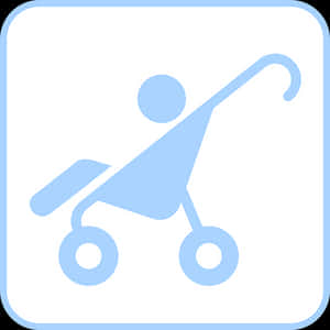 Baby Stroller Icon PNG image with transparent background