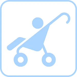 Baby Stroller Icon PNG Image