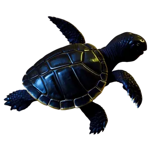 Baby Turtle Silhouette Png Pym PNG Image