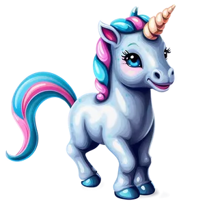 Baby Unicorn Clipart Png 06262024 PNG Image