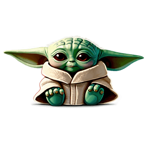 Baby Yoda Animated PNG mxa80 PNG image with transparent background