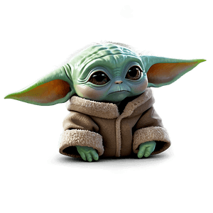 Baby Yoda Christmas Theme PNG wpg PNG image with transparent background