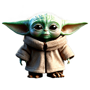 Baby Yoda Force Using PNG 05062024 PNG image with transparent background