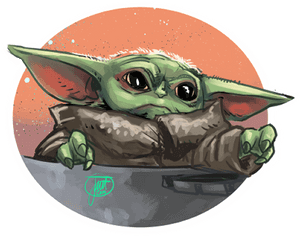 Stars Wars Baby Yoda Png, Transparent Png PNG image with transparent background