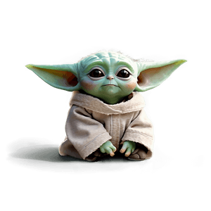 Baby Yoda Side View PNG ntw28 PNG image with transparent background