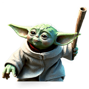 Baby Yoda Space Background PNG 05062024 PNG image with transparent background