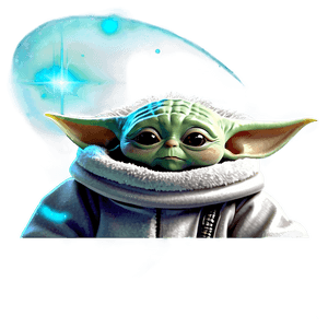 Baby Yoda Space Background PNG xdl PNG image with transparent background