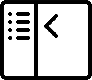 Hide Sidepanel Icon - Hide Side Panel Icon Png, Transparent Png PNG with transparent background