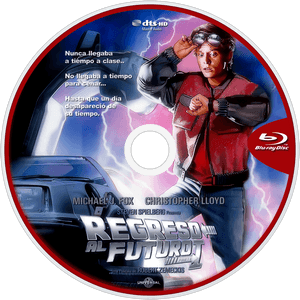 Back To The Future Bluray Disc Image - Back To The Future, HD Png Download PNG image with transparent background