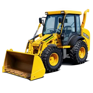 Backhoe Trencher Machine Png 06272024 PNG Image