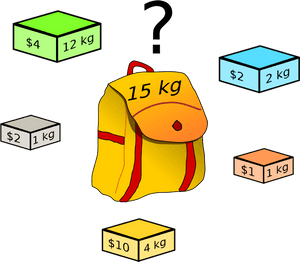 Clipart Definition Problem Solving - Knapsack Problem, HD Png Download PNG