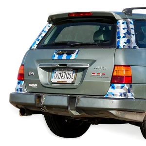 Backside Of Car Png Dxe47 PNG Image