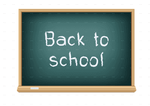 Back To School Chalkboard Picture Transparent, HD Png Download PNG with transparent background