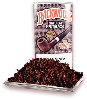 Backwoods Pipe Tobacco Package PNG Image