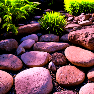 Backyard Rock Garden PNG dqk90 PNG with transparent background