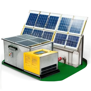 Backyard Solar Power Setup Png 31 PNG Image