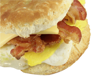 Bacon Egg And Cheese Biscuit, Breakfast, American - Bacon Egg And Cheese Roll Transparent, HD Png Download PNG image with transparent background
