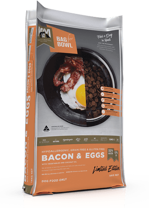 Meals For Mutts Bacon And Eggs, HD Png Download PNG image with transparent background
