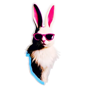 Bad Bunny Logo Stickers Png 89 PNG Image