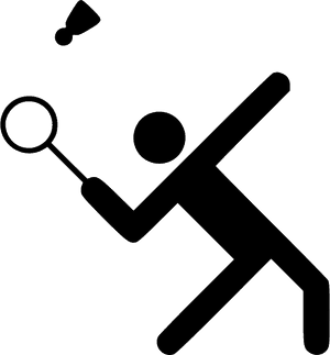Badminton - Badminton Icon Png White, Transparent Png PNG image with transparent background