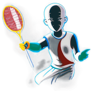 Badminton Serve Action PNG 27 PNG image with transparent background