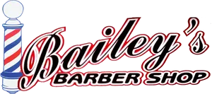 Baileys Barber Shop Logo PNG Image