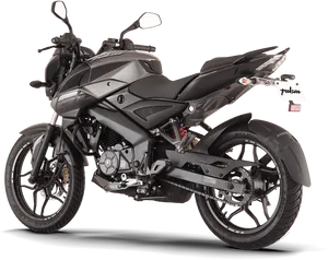 Bajaj Pulsar Motorcycle Studio Shot PNG Image