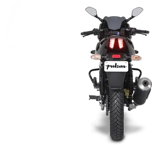 Bajaj Pulsar Rear View PNG Image