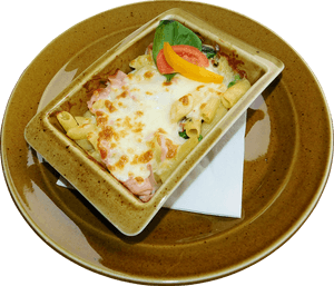 Penne, Italian, Pasta, Food, Baked, Plate, Cheese - Pasta, HD Png Download PNG image with transparent background