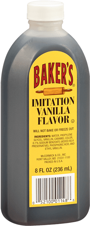 Bakers Imitation Vanilla - Imitation Vanilla Png, Transparent Png PNG with transparent background