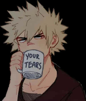 #bakugo #bnha #anime #tears - Bakugou Art, HD Png Download PNG image with transparent background