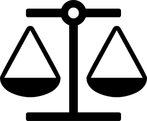 Png File Svg - Balance Scale Icon Png, Transparent Png PNG