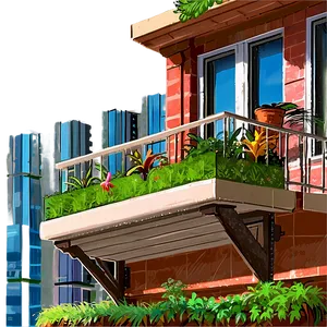 Balcony Fairy Garden Png 44 PNG Image