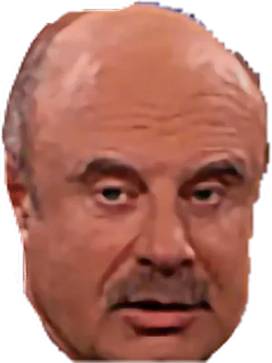 Bald_ Man_ Face_ Cutout.png PNG Image