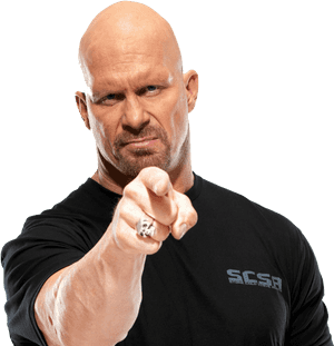 Stone Cold Png - Stone Cold Steve Austin Pointing, Transparent Png PNG image with transparent background