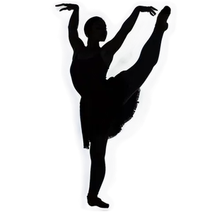 Ballet Dancer Silhouette Png 64 PNG Image