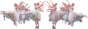 Ballet Dancersin Sequence PNG Image