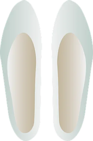 Ballet Pointe Shoes Vector PNG Image