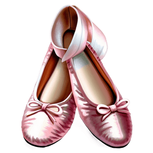 Ballet Shoes Illustration PNG 52 PNG with transparent background