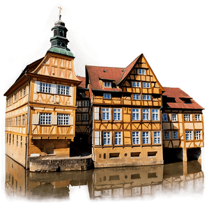 Bamberg Old Town PNG uxb71 PNG image with transparent background