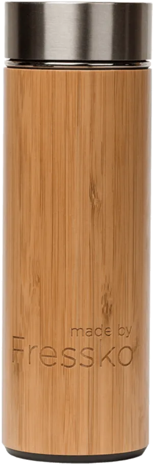 Bamboo Design Thermal Flask PNG Image