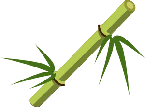 Bamboo Stick Illustration PNG Image