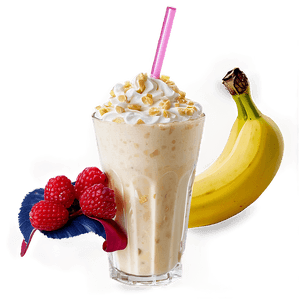 Banana Milkshake PNG 3 PNG image with transparent background