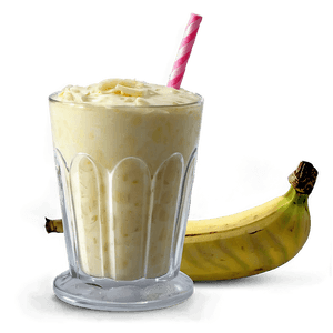 Banana Milkshake PNG 38 PNG image with transparent background
