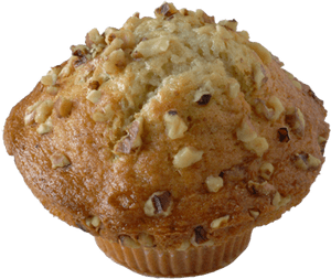 Banana Muffin - Mini Banana Muffin Png, Transparent Png PNG image with transparent background
