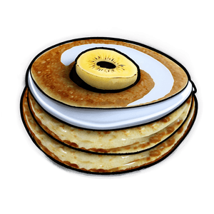 Banana Pancakes PNG 05232024 PNG