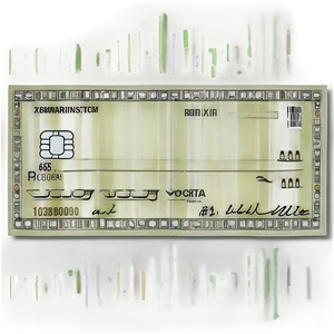 Bank Check For Financial Use Png 06292024 PNG Image