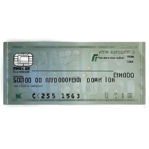 Bank Check For Financial Use Png Xkr PNG Image