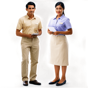 Bank Employee Uniform PNG 06252024 PNG with transparent background