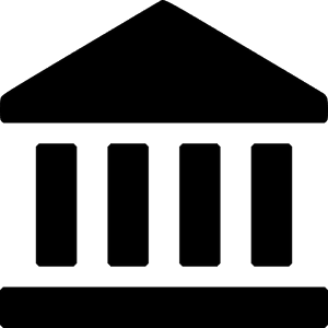 Bank Icon Svg - Black Bank Icon Png, Transparent Png PNG with transparent background